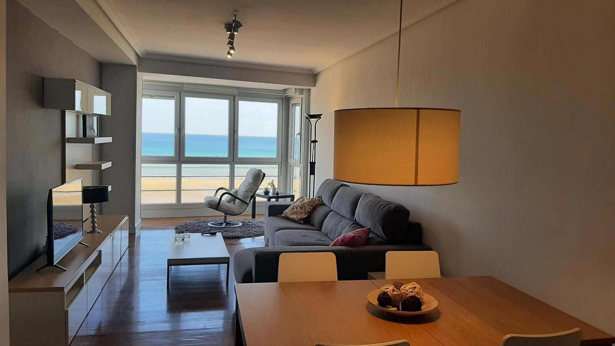 Appartamento Egona - Baneru 3 Vivienda En 1 Linea De Playa Centro Ciudad Zarautz Esterno foto