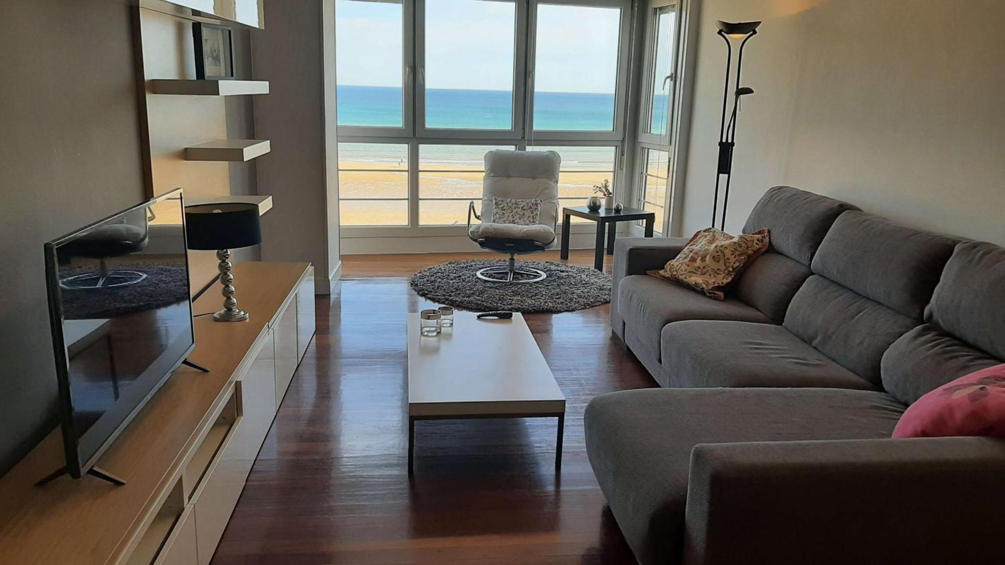 Appartamento Egona - Baneru 3 Vivienda En 1 Linea De Playa Centro Ciudad Zarautz Esterno foto
